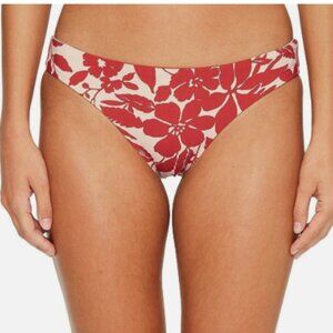 Red Carter Reversible Bikini Bottom NWT
